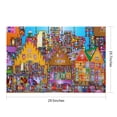 thumbnail image 3 of Rompecabezas Bgraamiens City Street de 1000 piezas con color, 3 of 7