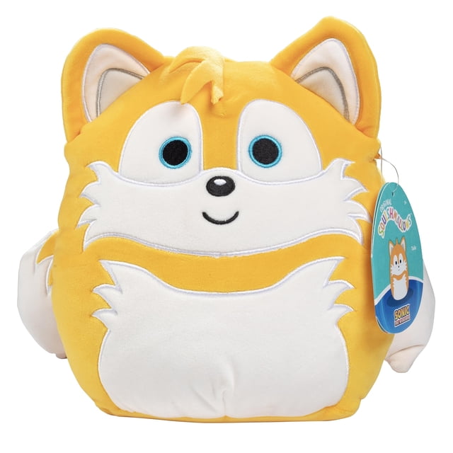 Peluche Squishmallows Original Tails Sonic de 20 cm a 8 pulgadas