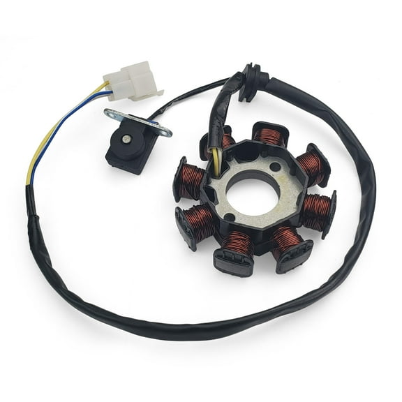 49cc Scooter Stator / Magneto - Female Plug w/3 total wires  - 139QMB 50cc