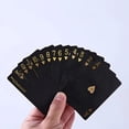 thumbnail image 4 of Hotpom Waterproof Playing Cards, Cool Black Poker Card Professional Set Table Magic Pool Camping Party Game Premium Look, Card Games for Family, 4 of 6