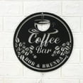 thumbnail image 2 of Craftnamesign Personalized Coffee Bar Metal Wall Art LED Light, Custom Coffee Shop Name Sign, 2 of 5