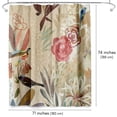 thumbnail image 6 of Americanflat 71" x 74" Shower Curtain, Where The Passion Flower Grows Ii by PI Creative Art, 6 of 7