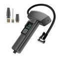 thumbnail image 1 of Portable 6-in-1 Car Wireless Air Compressor with Built-in 2×2000mAh Li-ion Battery – LED Display, Tire Pressure Preset, Emergency Window Breaker, Seatbelt Cutter, LED Flashlight/SOS, and Power Bank, 1 of 7