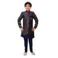 thumbnail image 2 of Ahhaaaa Kids Ethnic Indo-Western Sherwani Set For Boy, 2 of 24