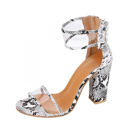 

Homedles Sandals Women- Plus Size Summer Open Toe Gift for women Comfortable Heeled Sandals for Women Multicolor