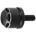 thumbnail image 1 of Tornillo de asiento de motocicleta Unique Bargains para Harley Davidson Touring Sportster, tornillo de montaje estriado trasero 1/4"-20 negro, 1 of 7