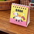thumbnail image 4 of LSLJS 2026 Calendar - Cartoons Horse Illustration 2026 Wall Calendar Cute Mini Desk Ornament Calendar Study Planner for Holiday Decorations, 4 of 5