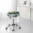 thumbnail image 7 of Bingfone 12 Inch Padded Round Bar Stool Cover Cushion With Elastic Fabric Round Chair Seat - Watercolor Turtle3, 7 of 7