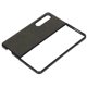thumbnail image 5 of Funda de teléfono con patrón de cuero empresarial, cubierta de teléfono a prueba de golpes para Samsung Galaxy Z Fold 3, color verde militar, 5 of 10