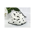 thumbnail image 5 of INSPIRE CHIC Foulard Carré pour Femme 50 cm Vintage Rétro à Pois Foulards pour Tête et Cou Foulard Blanc 19,69*19,69 Po, 5 of 5