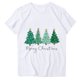 thumbnail image 4 of Fiudx Liquidación de Ahorros de Verano Camiseta de Manga Corta con Cuello Redondo y Estampado Navideño para Mujer, 4 of 4
