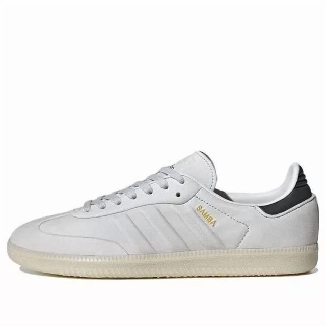 US: 11 Ad-id-as Originals Men's SAMBA OG SNEAKERS Light Gray LAST 1