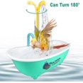 thumbnail image 4 of Parrot Bird Bathtub For Cage, Electric Automatic Bathtub With Faucet And Shower, Bird Baths With Fountain Shower, 4 of 5