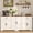 White(2-Drawer), variant on 71'' Farmhouse Sideboard Buffet Cabinet with Storage, Kittchen Credenza Coffee Bar for Dining Room & Living Room, Blue
