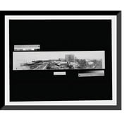 Historic Framed Print, Chalmette Refinery, American Sugar Refining Company, New Orleans, La., 17-7/8" x 21-7/8"