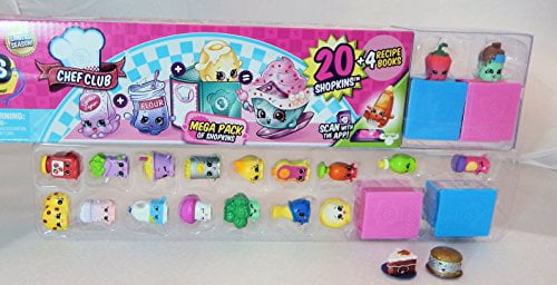 Shopkins Season 6 Chef Club Mega Pack – Collectible Toy for 60 months to 96  months, with Over 20 pcs