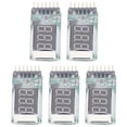 thumbnail image 4 of Medidor de voltaje de batería de 5 uds, indicador de nivel de capacidad del Monitor para baterías de litio 2-6S, 4 of 5