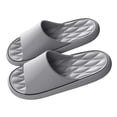 thumbnail image 4 of TAGOLD Men's Slippers,Men's Diamond-Patterned Wavy Casual Versatile Thick-Soled Home And Indoor Eva Odor Non Stylish /Summer Home And Bathroom Wear Slippers, 4 of 5