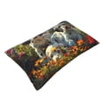 thumbnail image 2 of Fotbe Sunflower Field Spotted Dog Pillow Cases - Envelope Closure - Luxury, Extra Soft, Cooling Pillow Covers - Wrinkle, Fade, Stain Resistant-16"x24", 2 of 8