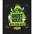 thumbnail image 3 of Beetlejuice Beetlejuice - Ghost House Lydia Deetz - Men's Crew Fleece Sweatshirt, 3 of 5