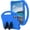 Blue, variant on REQO Kids Universal Case for Blackview Tab 8 WiFi 10.1 inch 2023, EVA Foam Stand Handle Cover for Blackview Tab 7 WiFi/OSCAL Pad 60/ DragonTouch Notepad 102/ Teclast P40HD 10.1" Tablets