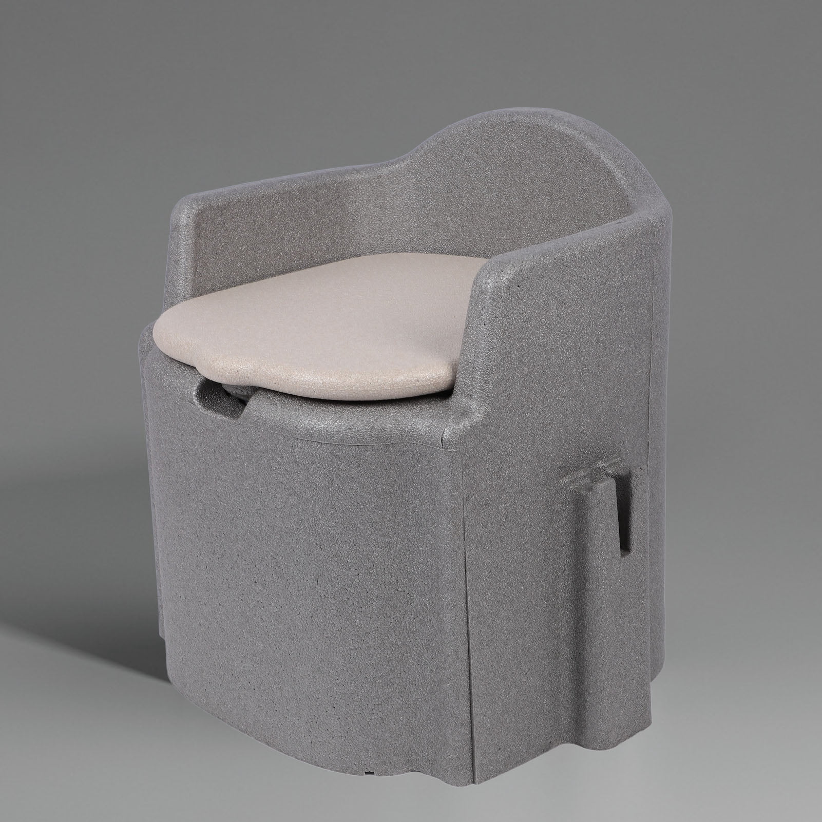Commode de Douche, Chaise de Chevet Multifonctionnelle Étanche pour Salle de Bain