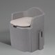 thumbnail image 1 of Silla para ir al Baña, Silla de Cárcica Gris Resistente Al Agua Resistente Al Agua Para Personas Mayores para Personas Mayores, 1 of 7