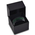 thumbnail image 3 of P. Manoukian Tungsten Wedding Band Ring 8mm for Men Women Green Black Domed Brushed Polished Lifetime Guarantee Size 11, 3 of 4