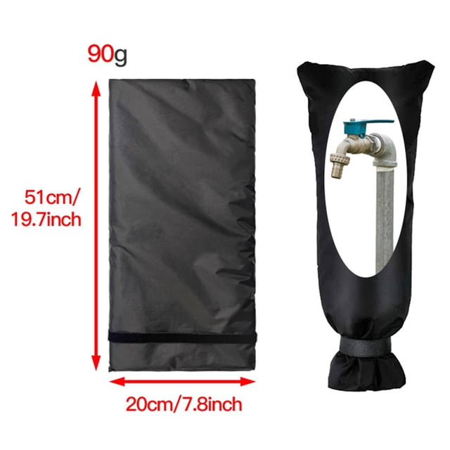 Outdoor Faucet Cover Winter Anti-Freeze Protection Long Faucet Protection Cover 20*51cm Shenzhuyue