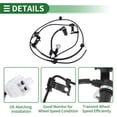 thumbnail image 4 of Unique Bargains ABS Wheel Speed Sensor ABS Sensor Set Anti-lock Braking System Sensor for Mitsubishi Galant 2004-2012 No.4670A374 Rear Right, 4 of 7