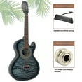 thumbnail image 3 of D'Luca Paracho Bajo Quinto Acoustic-Electric Tiger Grey, 3 of 5