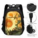 thumbnail image 3 of Fotbe Golden Sunflower In Field Mochila con Estampado y Puerto USB para Hombre y Mujer, Mochila Antirrobo, Mochila de Viaje, Mochila Escolar, Mochila Universitaria, 3 of 7