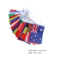 thumbnail image 4 of ColoMX 1 conjunto de países de la fiesta Bandera de fútbol Party Party Soccer Temed Party Banner Bandera de cuerda, 4 of 8