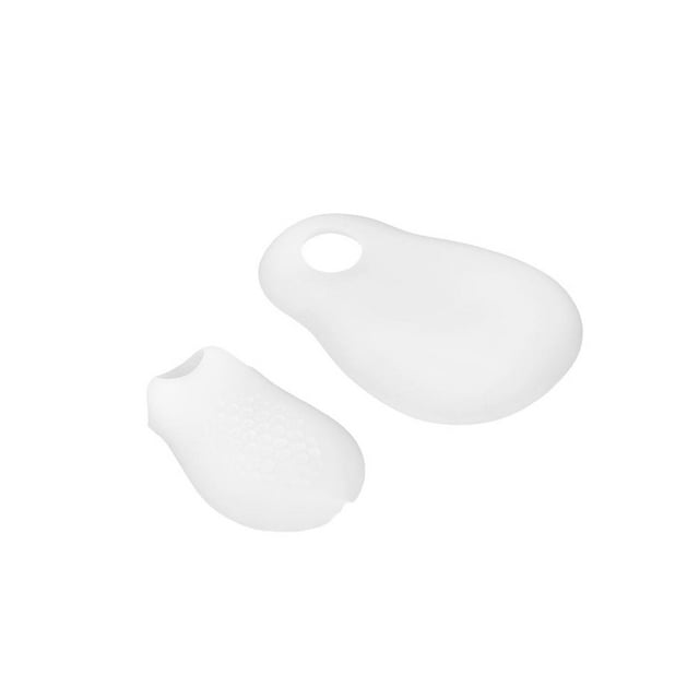 Lot de 2 séparateurs d'orteils en silicone pour redresser le pouce, le valgus et l'oignon