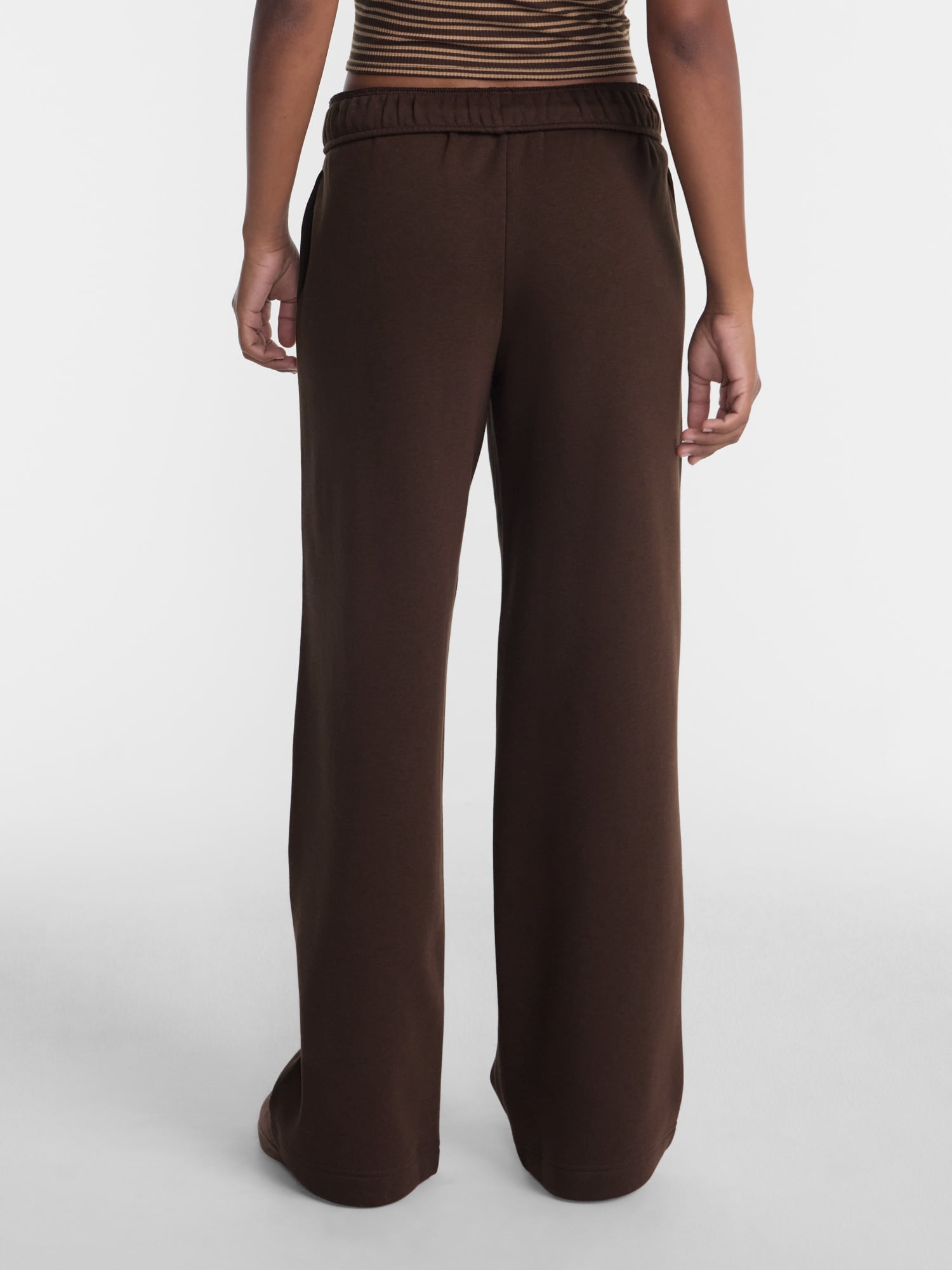 No Boundaries Wide Leg Fleece Pants, 28", 30", 32" Inseams, Women's & Women's Plus XXS-4X