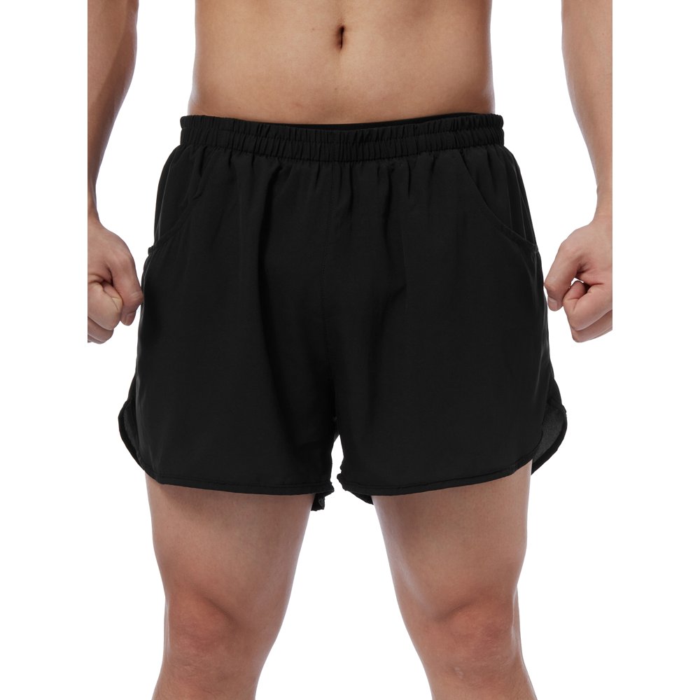 SAYFUT SAYFUT Mens Athletic Gym Shorts, Builtin Mesh Liner Elastic