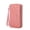 Dark Pink, variant on Chic Quilted Long Wallet for Women - Secure Zipper, Multiple Card Slots, Phone Compartment - Versatile Clutch for Every Occasion