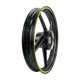 thumbnail image 1 of Rin Trasero Negro Filo Amarillo 2.15X18 Italika Ft 150 Gts (23-25), 1 of 3