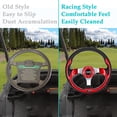 thumbnail image 2 of 10L0L Golf Cart Steering Wheel Fits EZGO TXT RXV,Club Car DS Precedent,Yamaha G29 Drive and others - Red ( Adapter not Include), 2 of 6