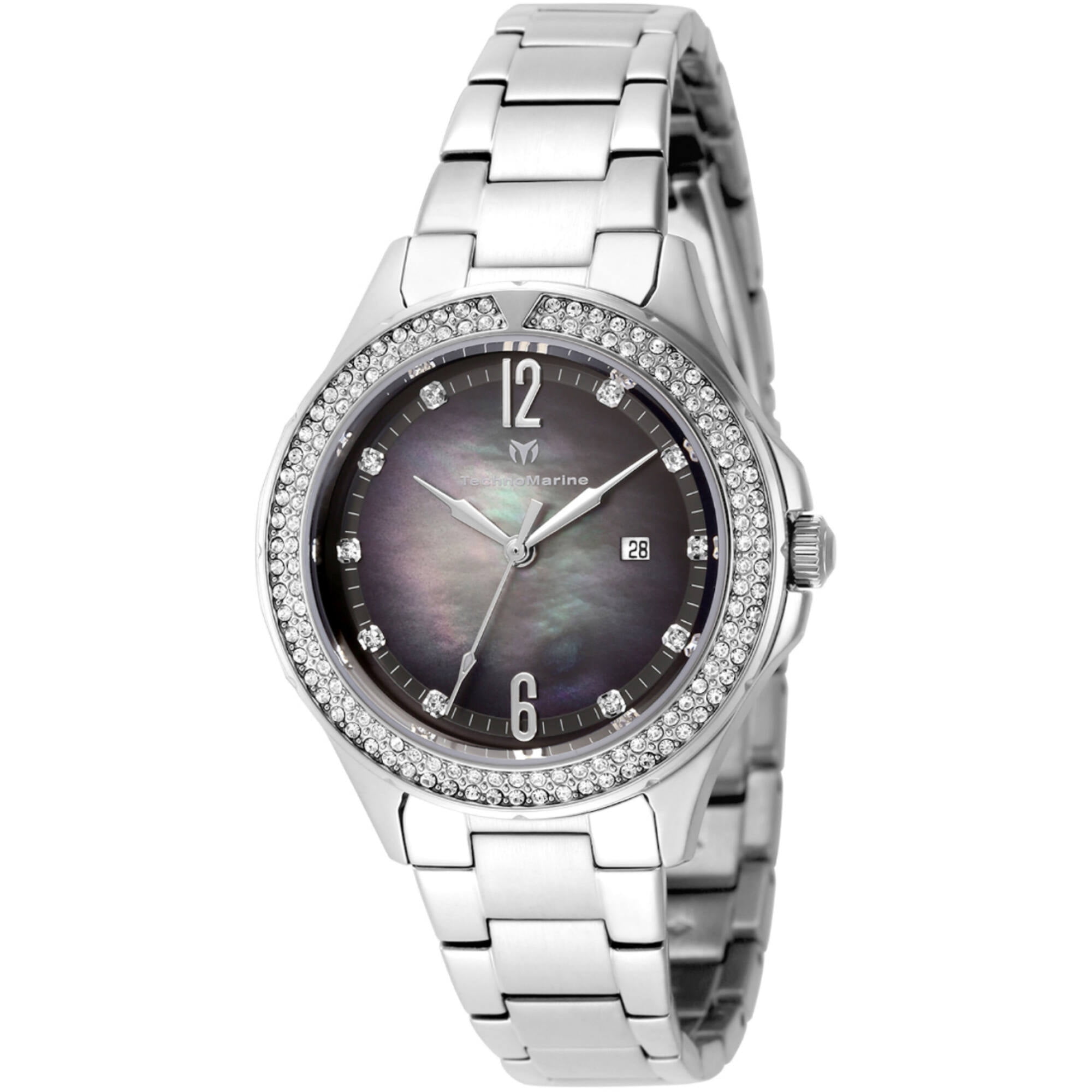 NWT Technomarine Sea Quartz Silver Dial Ladies Watch NWT Technomarine Fashion Ladies Quartz Steel Authentic Watch main image 2