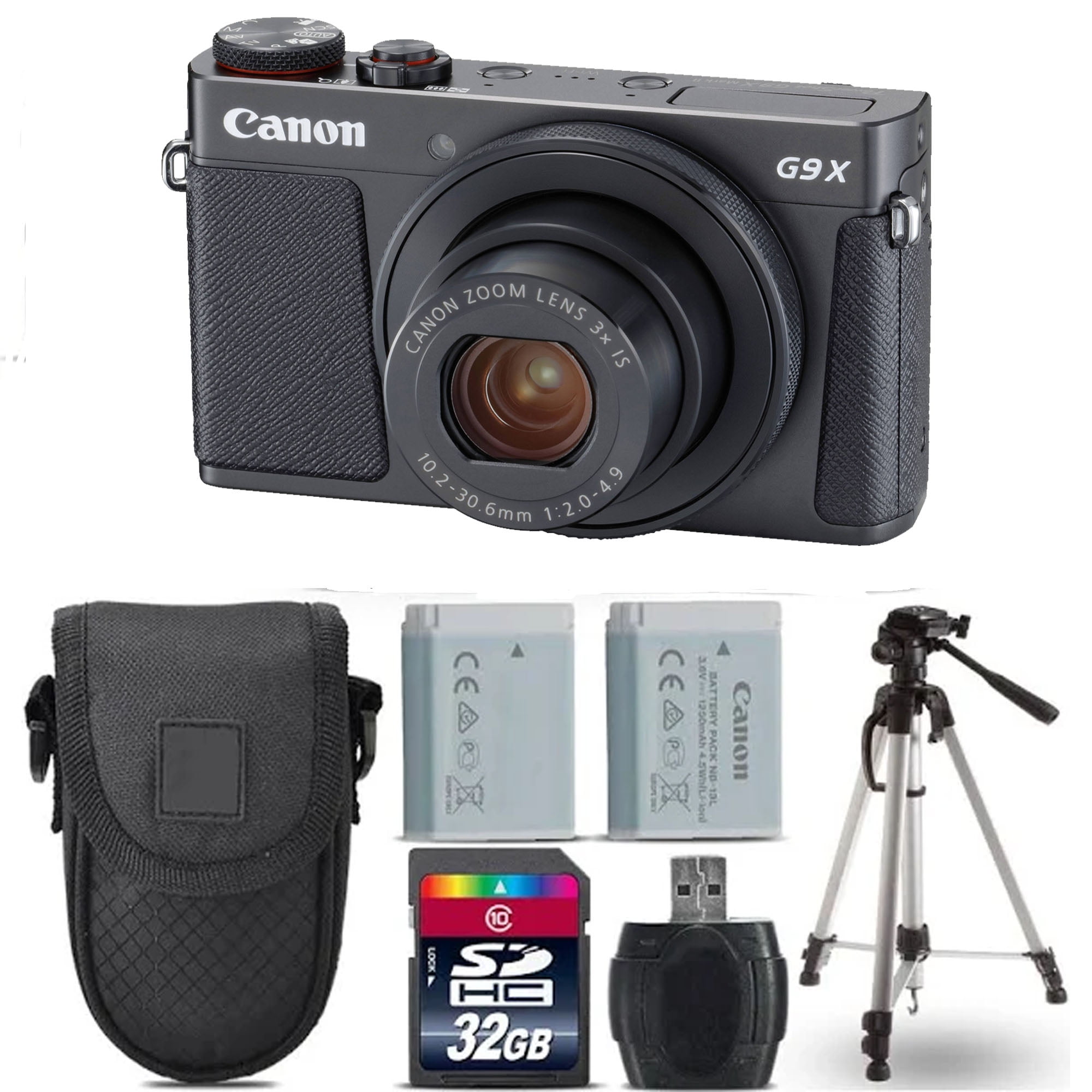 Canon PowerShot G9 X Mark II Digital Camera Starter Kit