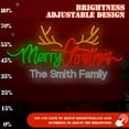 thumbnail image 5 of UPONRAY Merry Christmas Custom Neon Signs, Usb Powered with Adjustable Brightness Wall Decor for Gifts, 24 inch, 5 of 7