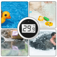 thumbnail image 4 of Digital Floating Bath Thermometer with Timer -20-70℃ Waterproof Water Temperature Meter for Swimming Pool Spa Ice Bath, 4 of 7