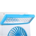 thumbnail image 2 of Mulitifunctional recargable Panel Solar ventilador de la tienda de energía LED lámpara de luz más fresca, 2 of 8