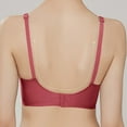 thumbnail image 4 of Sous-vêtements à Rayures Douces en Gelée Sans Marque pour Femmes Sans Anneau Bretelles Doubles Fixes Quatre Boucles Rassemblées pour Collecter par Pass Anti-Affaissement, 4 of 5