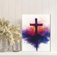 thumbnail image 2 of Qisvanset 12x16 Inch Cross Jeremiah Canvas Wall Art, Boho Bible Verse Art Minimalist Religious Home Gift, 2 of 8
