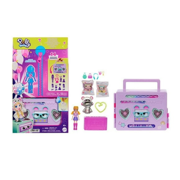 Set de Juego Polly Pocket Fiesta Disco Fashion Reveal