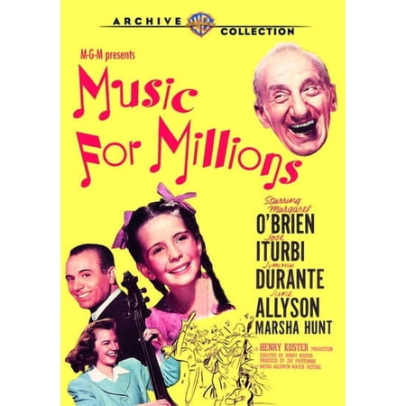 Warner Archives - Music for Millions [DIGITAL VIDEO DISC]