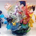 thumbnail image 5 of Figura de Pokémon Evolution Mewtwo Charizard Dragonite Blastoise Venusaur Gengar con luz LED, figura de anime de PVC, modelo de estatua, regalo, 5 of 5