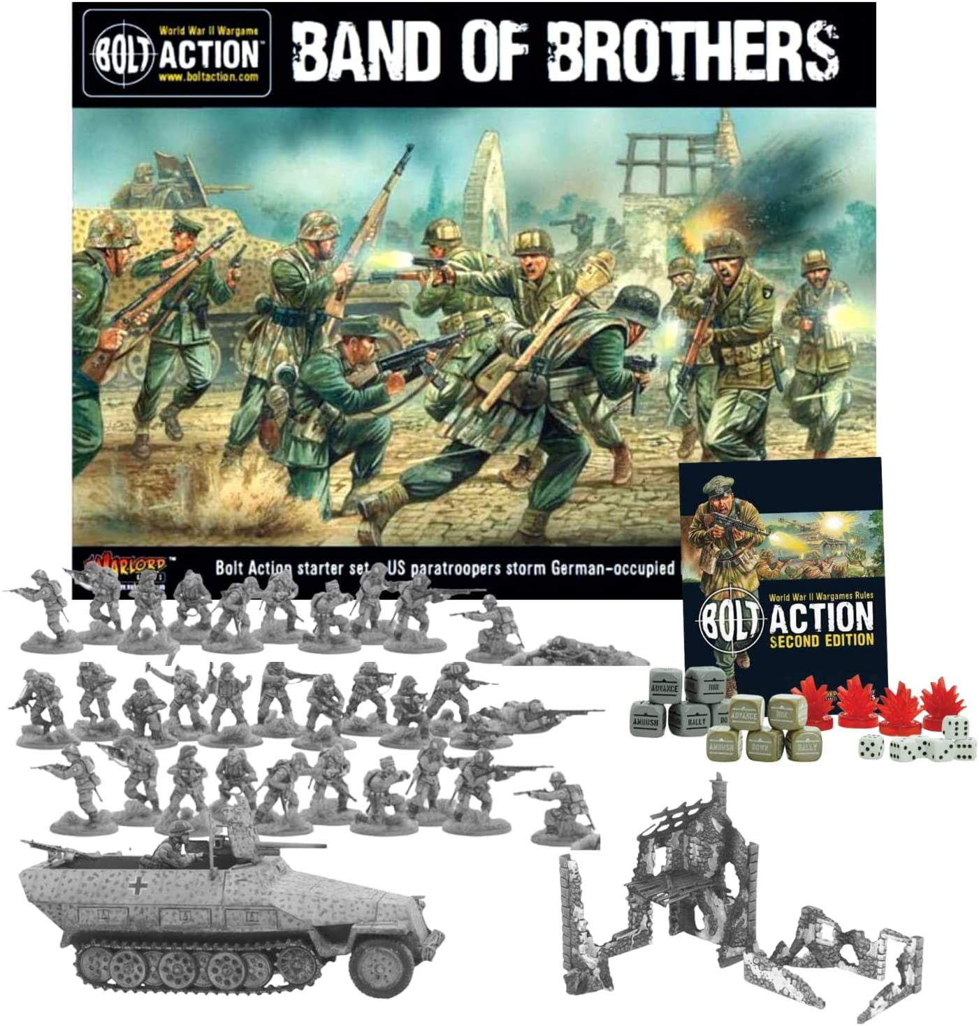 US American Infantry Ww2 Bolt Action Warlord Games 28mm for sale online 